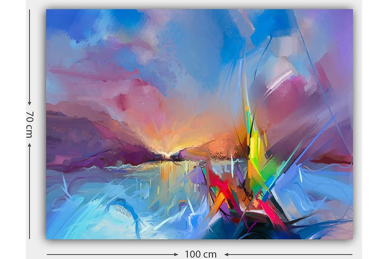 Decoratiivinen Canvas-taulu 70x100 - Sisustustuotteet - Taulu & taide - Canvas-taulu