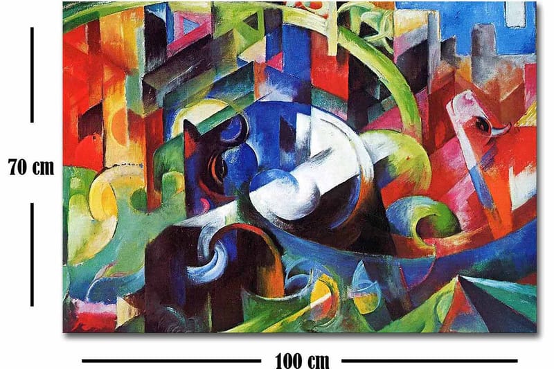 Decoratiivinen Canvas-taulu 70x100 - Sisustustuotteet - Taulu & taide - Canvas-taulu