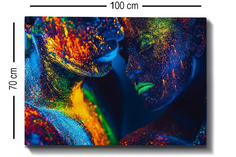 Decoratiivinen Canvas-taulu 70x100 - Sisustustuotteet - Taulu & taide - Canvas-taulu