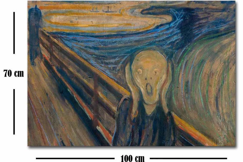 Decoratiivinen Canvas-taulu 70x100 - Sisustustuotteet - Taulu & taide - Canvas-taulu