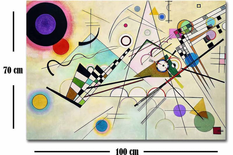 Decoratiivinen Canvas-taulu 70x100 - Sisustustuotteet - Taulu & taide - Canvas-taulu