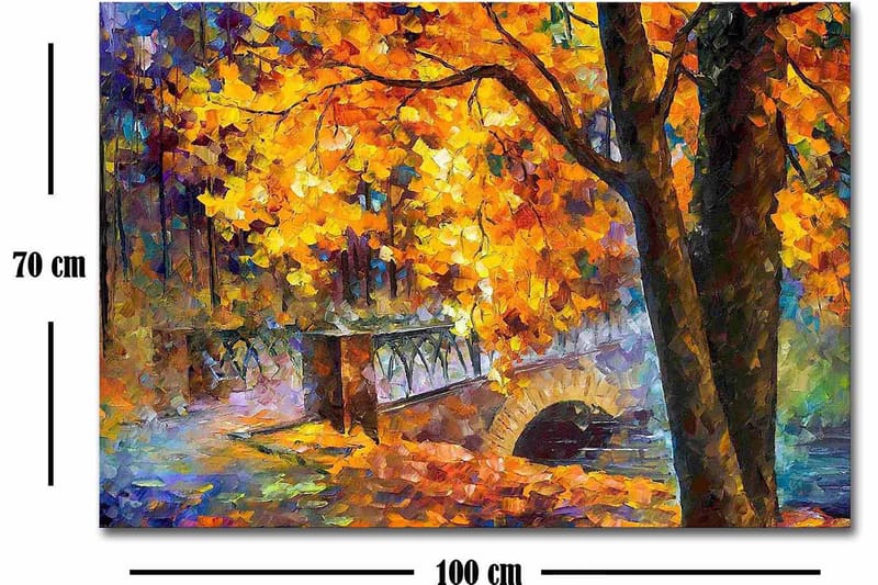 Decoratiivinen Canvas-taulu 70x100 - Sisustustuotteet - Taulu & taide - Canvas-taulu