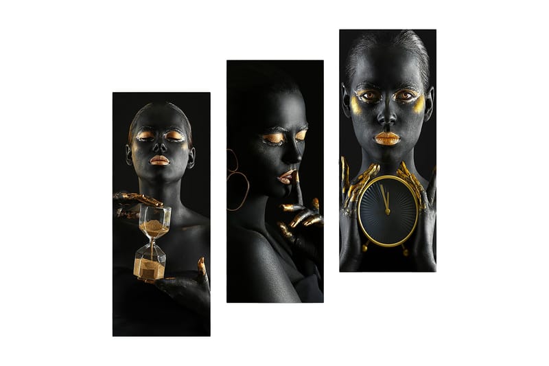 Decoratiivinen MDF-taulu (3 osaa) 20x50, undefined