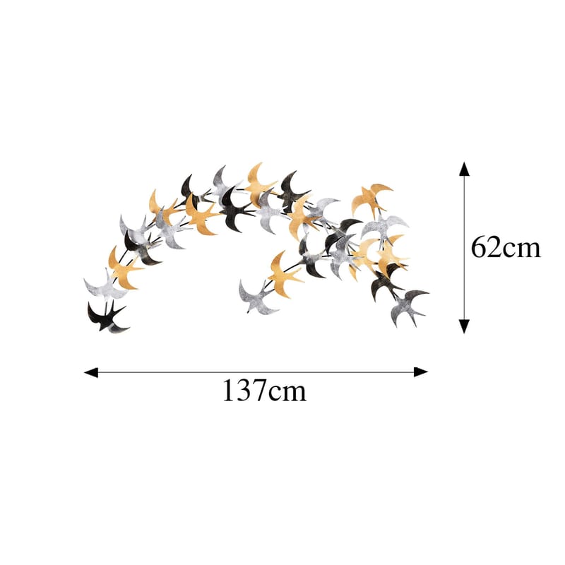 Decorative Metal Wall Accessory Wallxpert - Sisustustuotteet - Taulu & taide