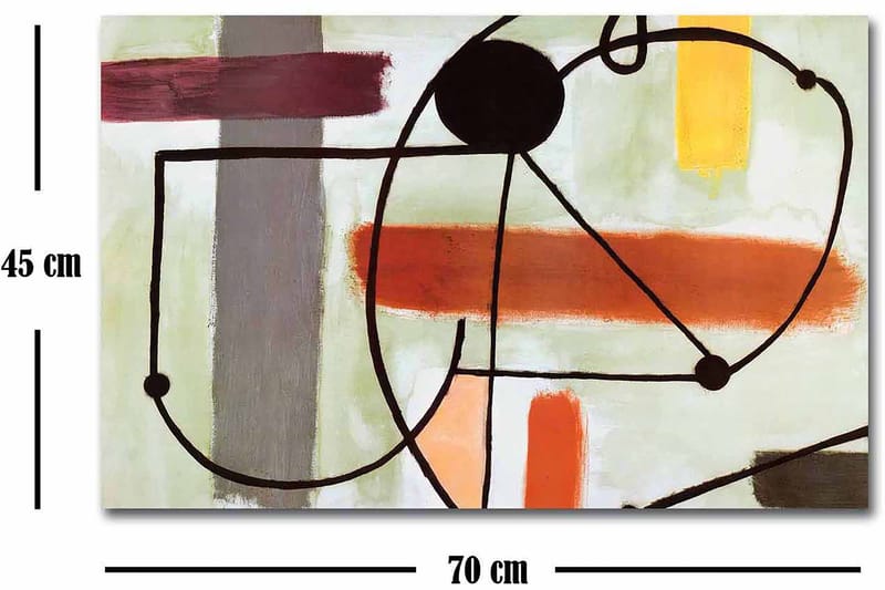 Dekoratiivinen Canvas-taulu 45x70 - Sisustustuotteet - Taulu & taide - Canvas-taulu