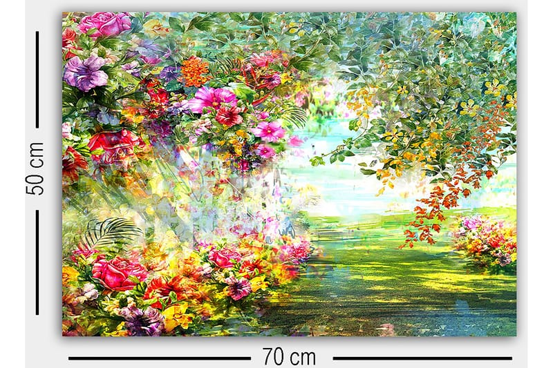 Dekoratiivinen Canvas-taulu 50x70 - Sisustustuotteet - Taulu & taide - Canvas-taulu