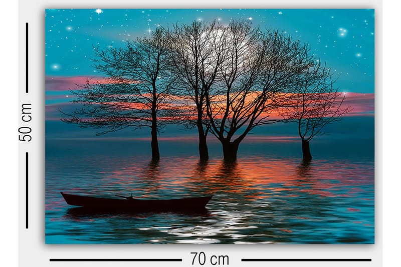 Dekoratiivinen Canvas-taulu 50x70 - Sisustustuotteet - Taulu & taide - Canvas-taulu