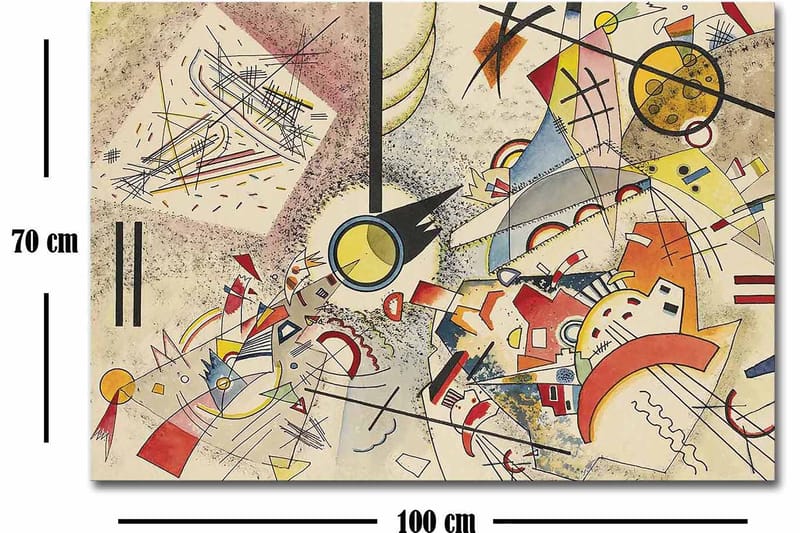 Dekoratiivinen Canvas-taulu 70x100 - Sisustustuotteet - Taulu & taide - Canvas-taulu