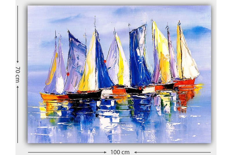 Dekoratiivinen Canvas-taulu 70x100 - Sisustustuotteet - Taulu & taide - Canvas-taulu