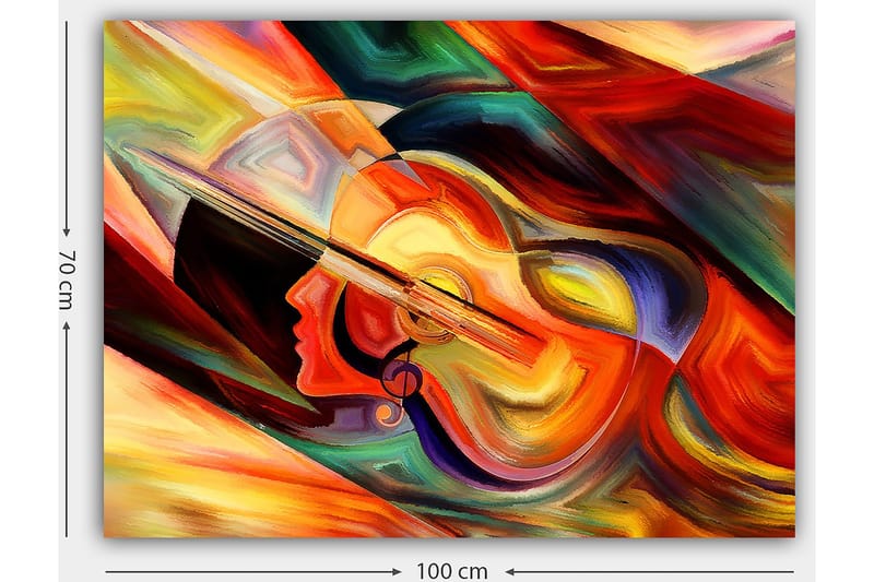 Dekoratiivinen Canvas-taulu 70x100 - Sisustustuotteet - Taulu & taide - Canvas-taulu