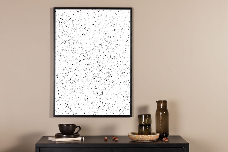 Juliste - Dots - 30x40, Valkoinen