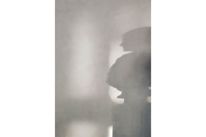 Juliste Human shadow 70x100 cm - Valkoinen/Harmaa - Juliste