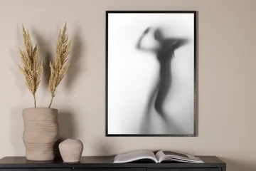 Juliste Manshade 70x100 cm - Musta/Valkoinen - Sisustustuotteet - Taulu & taide - Juliste