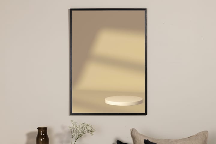 Juliste Window light 21x30 cm - Keltainen - Juliste