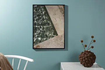 Juliste Pool 30x40 cm - Beige - Sisustustuotteet - Taulu & taide - Juliste