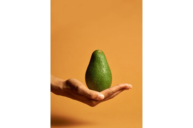 Juliste Avocado 50x70 cm, Oranssi/Vihreä