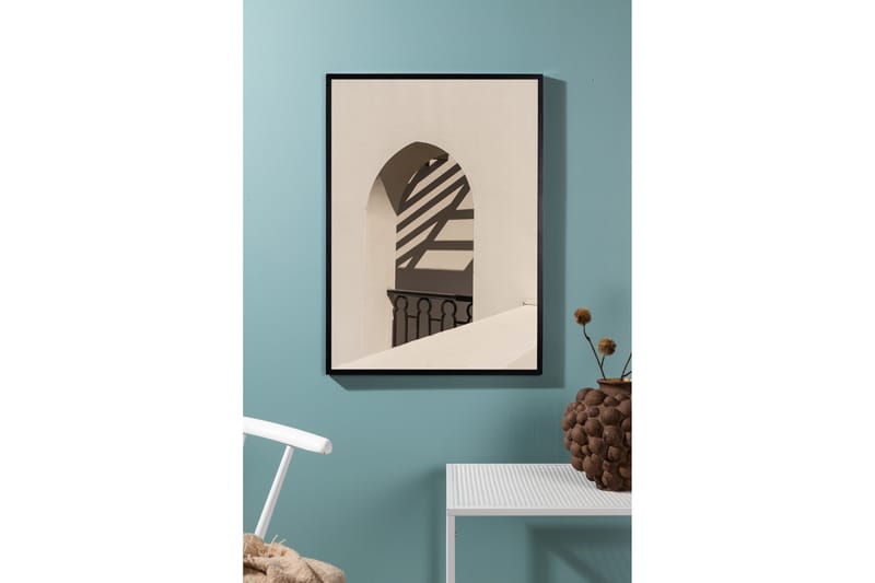 Juliste Balcony 50x70 cm - Valkoinen - Sisustustuotteet - Taulu & taide - Juliste
