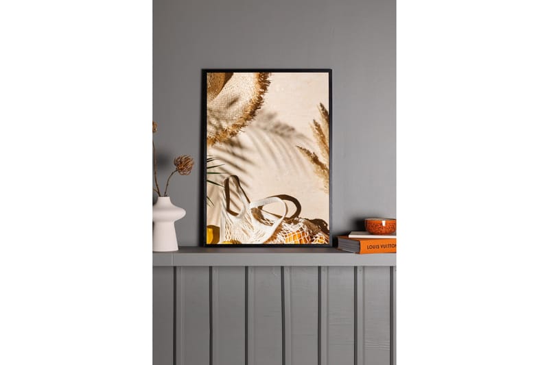 Juliste Beach 21x30 cm - Beige - Sisustustuotteet - Taulu & taide - Juliste