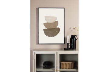 Juliste Brush strokes 50x70 cm - Beige - Sisustustuotteet - Taulu & taide - Juliste