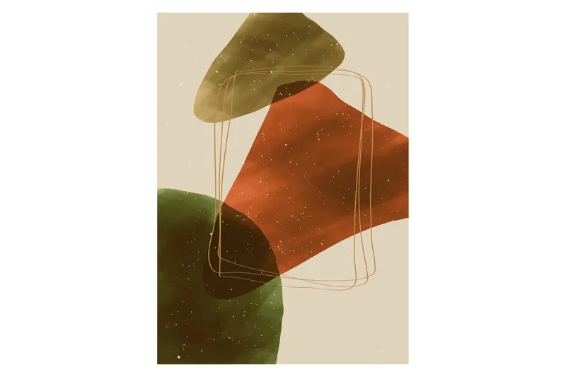 Juliste Canyon 21x30 cm, Beige