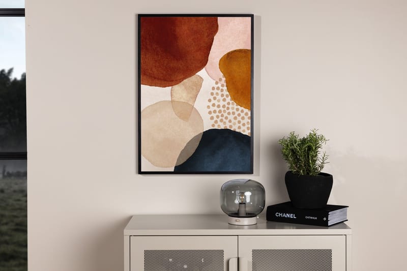 Juliste Circles 50x70 cm - Beige - Sisustustuotteet - Taulu & taide - Juliste