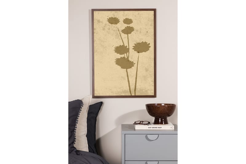Juliste Flower art 30x40 cm - Beige - Sisustustuotteet - Taulu & taide - Juliste
