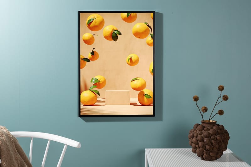Juliste Lemons 70x100 cm - Beige - Sisustustuotteet - Taulu & taide - Juliste