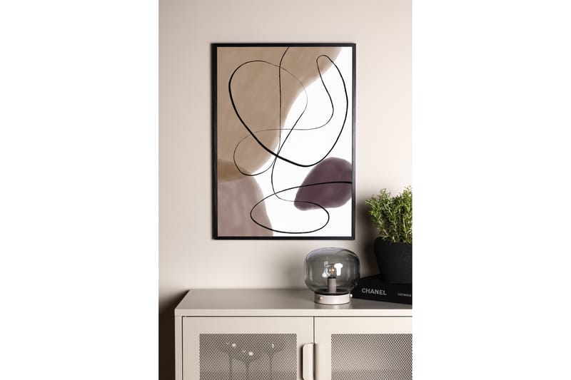 Juliste Lines 21x30 cm - Beige - Sisustustuotteet - Taulu & taide - Juliste