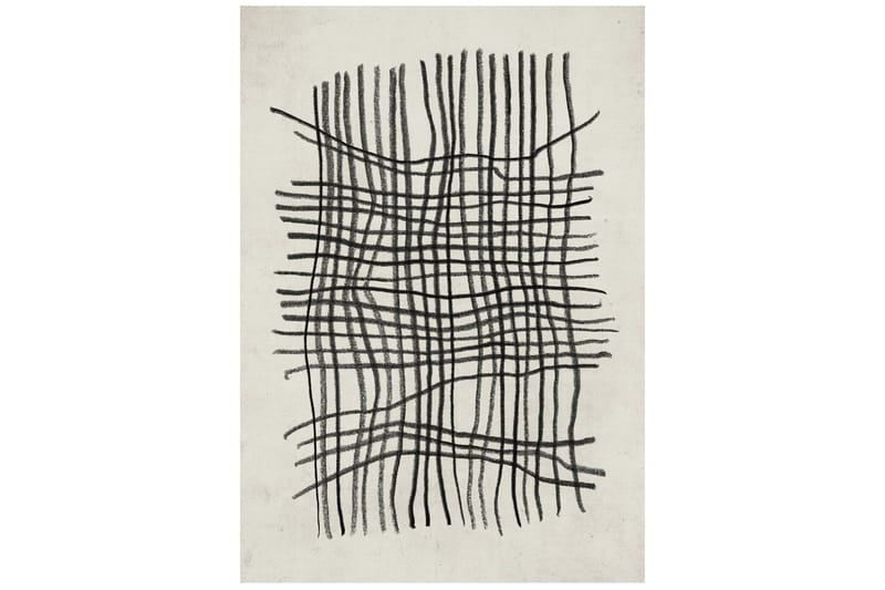 Juliste Linework 30x40 cm - Beige/Musta - Sisustustuotteet - Taulu & taide - Juliste