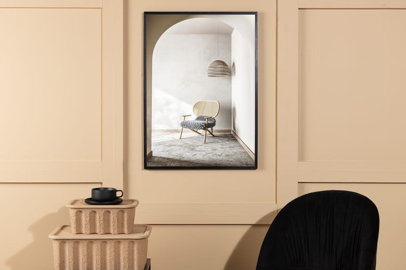 Juliste Lounge Chair 21x30 cm - Beige - Sisustustuotteet - Taulu & taide - Juliste