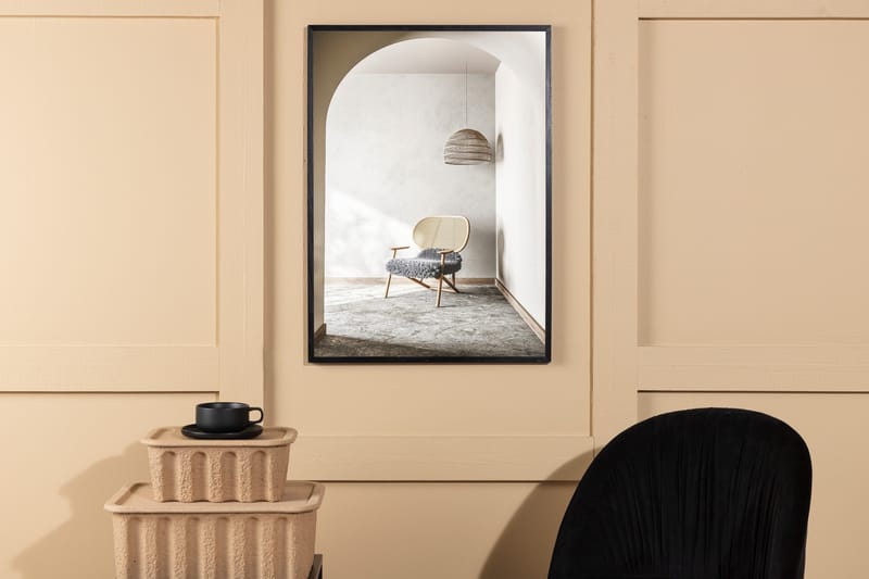 Juliste Lounge Chair 21x30 cm - Beige - Sisustustuotteet - Taulu & taide - Juliste