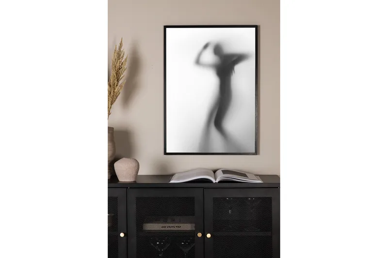 Juliste Manshade 21x30 cm - Musta/Valkoinen - Sisustustuotteet - Taulu & taide - Juliste