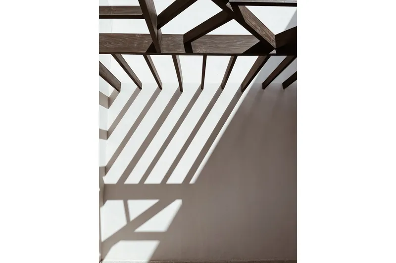 Juliste Roof 70x100 cm, Valkoinen