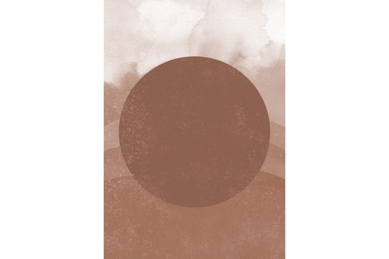 Juliste Soft shades 70x100 cm, Ruskea