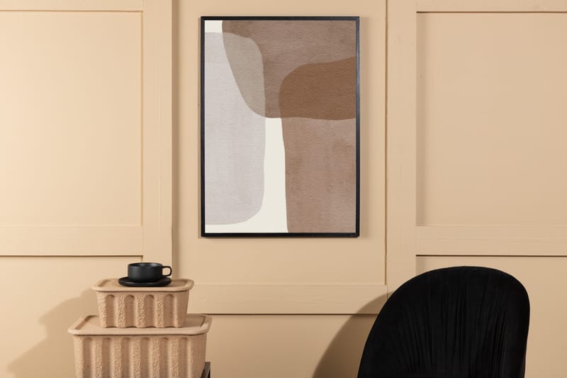 Juliste Squares 21x30 cm - Beige - Sisustustuotteet - Taulu & taide - Juliste