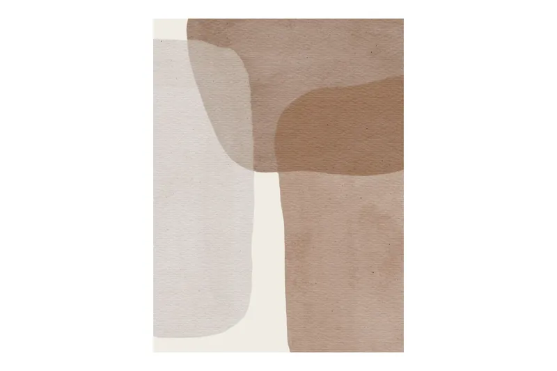 Juliste Squares 21x30 cm, Beige