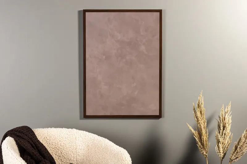 Juliste Structure paint 30x40 cm - Ruskea - Sisustustuotteet - Taulu & taide - Juliste