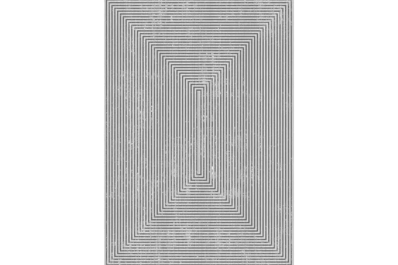 Juliste Symmetrical 50x70 cm, Harmaa