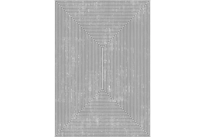 Juliste Symmetrical 70x100 cm, Harmaa