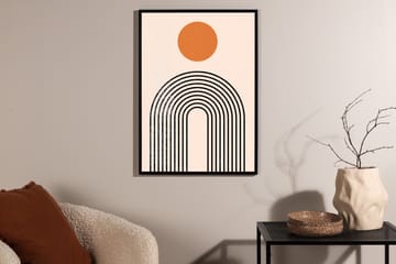 Juliste Tempel 30x40 cm - Beige - Sisustustuotteet - Taulu & taide - Juliste