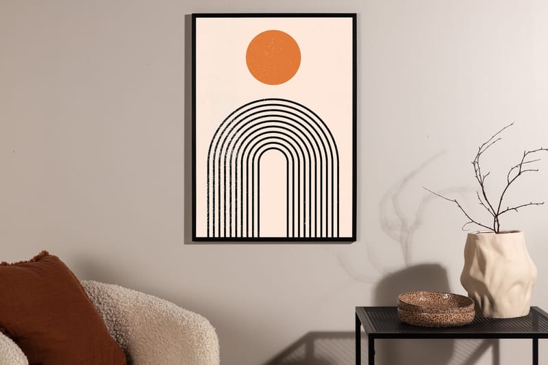 Juliste Tempel 50x70 cm - Beige - Sisustustuotteet - Taulu & taide - Juliste
