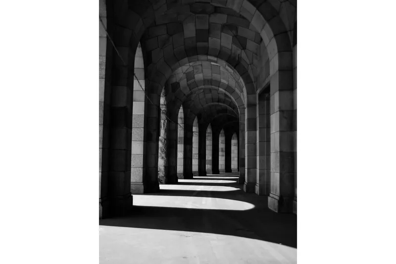 Juliste Walkway 30x40 cm, Beige