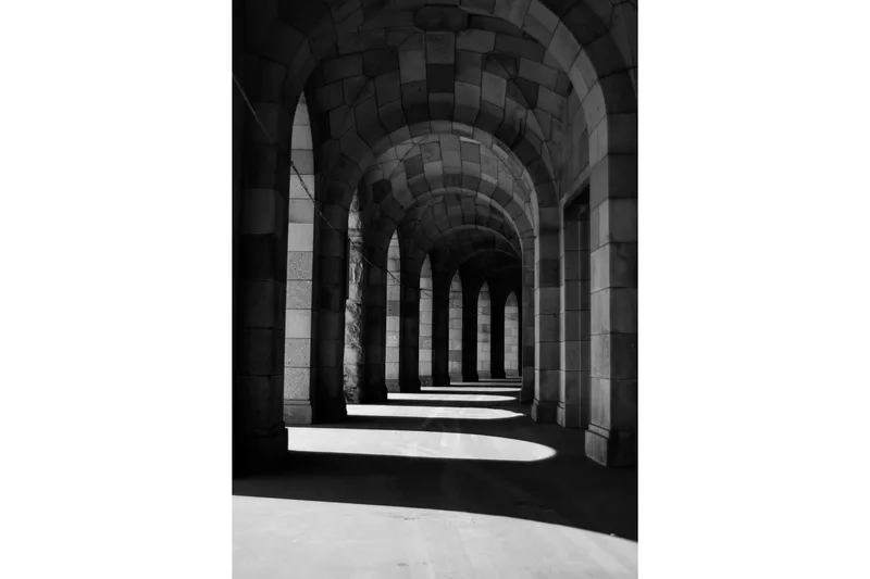 Juliste Walkway 70x100 cm, Beige