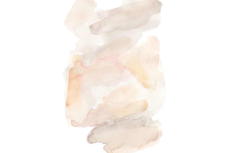 Juliste Water color 21x30 cm, Beige
