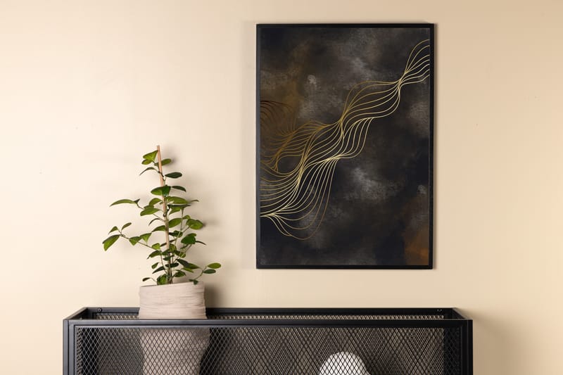 Juliste Wave 21x30 cm - Monivärinen - Sisustustuotteet - Taulu & taide - Juliste