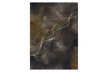 Juliste Wave 30x40 cm - Monivärinen - Sisustustuotteet - Taulu & taide - Juliste