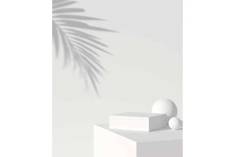 Juliste White Box 21x30 cm, Beige