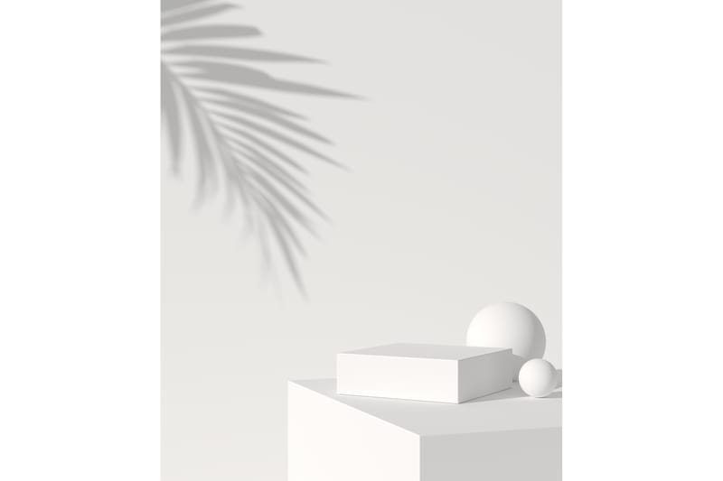 Juliste White Box 70x100 cm - Beige - Sisustustuotteet - Taulu & taide - Juliste