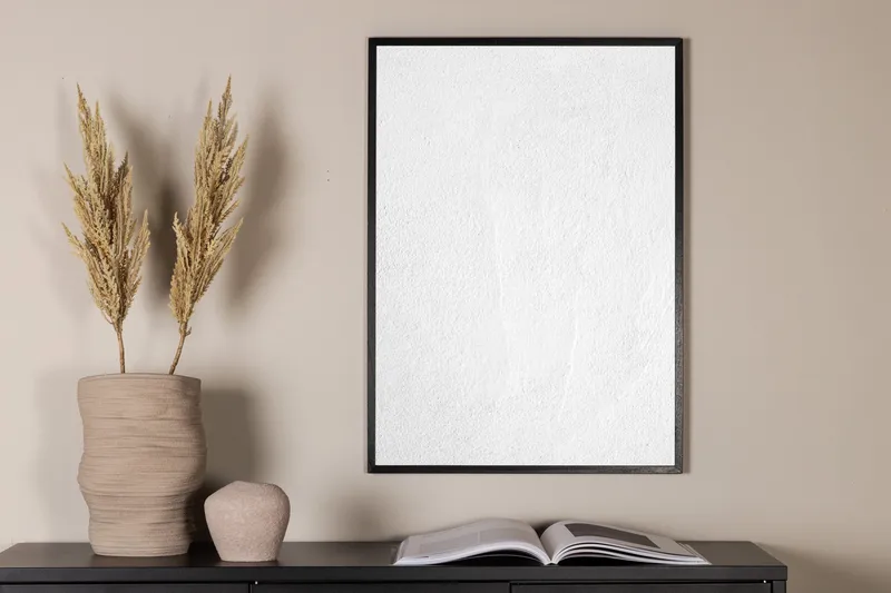 Juliste White Reveted 70x100 cm - Valkoinen - Sisustustuotteet - Taulu & taide - Juliste