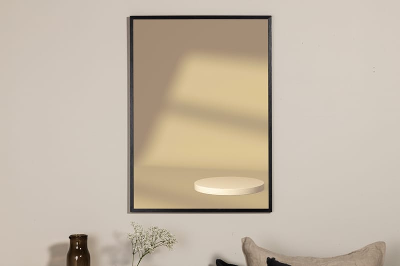 Juliste Window light 21x30 cm - Keltainen - Sisustustuotteet - Taulu & taide - Juliste